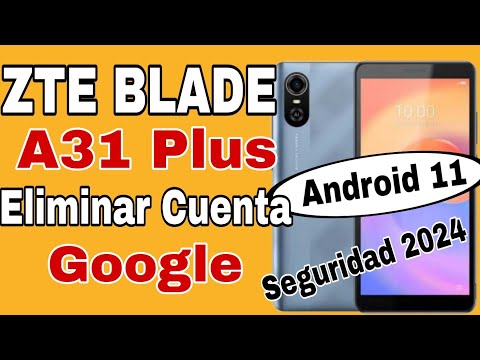 ZTE BLADE A31 Plus Android 11 Remove Google Account 😱 ZTE BLADE A31 Plus Latest Security 2024 FRP