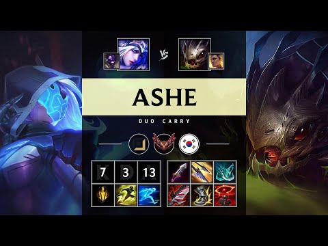 Ashe ADC vs Kog'Maw - KR Grandmaster Patch 25.21