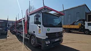 Camion porte-voitures Mercedes-Benz 1841 + remorque porte-voitures | Image 4 - Autoline