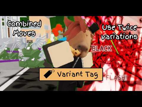 *VARIANT TAG* How to make USE TWICE variants and COMBINED MOVES in JJS SKILLBUILDER