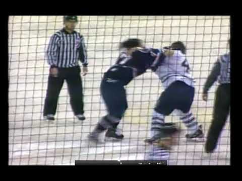ECHL fight - Danick Paquette vs TJ Reynolds 12/09/11