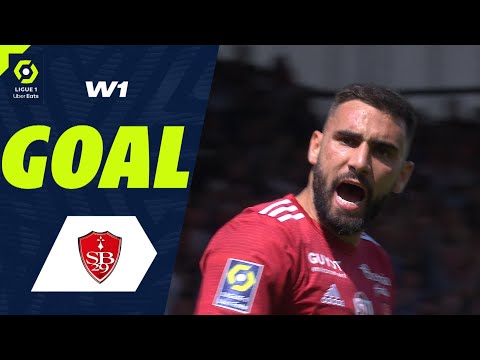 Goal Romain DEL CASTILLO (45' +2 pen - SB29) STADE BRESTOIS 29 - RC LENS (3-2) 23/24