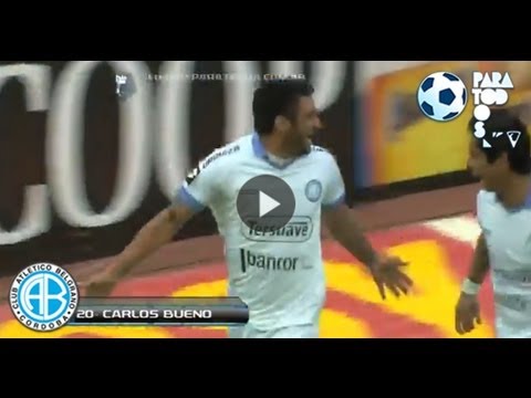 Gol de Bueno. Belgrano 3 - Racing 0. Fecha 9. Torneo Inicial 2013. Fútbol Para Todos