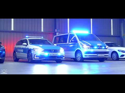 Werkschutzfahrzeuge VW Passat & VW T6 |  Sinus Nachrichtentechnik * BOS-Tec * Bott * Moviadled