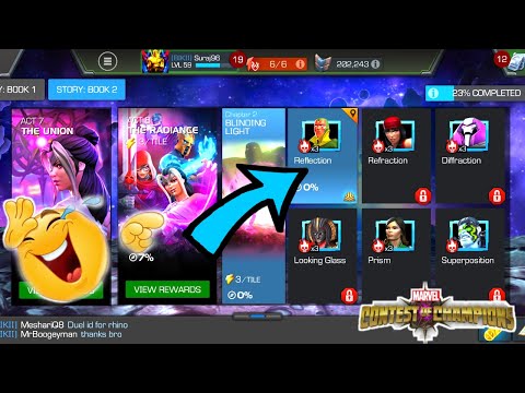 Valiant Journey ACT 8.2.1(REFLECTION) EASY COMPLETION 🤣🤣 | MCOC GAMEPLAY IN HINDI |