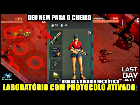 ●NOVAS ARMAS RESSONADOR Vs BOSS HÍBRIDO NECRÓTICO 👁 LABORATÓRIO COM PROTOCOLO Last Day On Earth