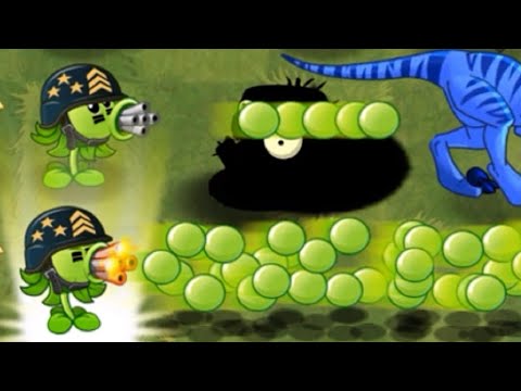 9.8.1 New Plant Mega Gatling Pea Gameplay | Plants vs Zombies 2