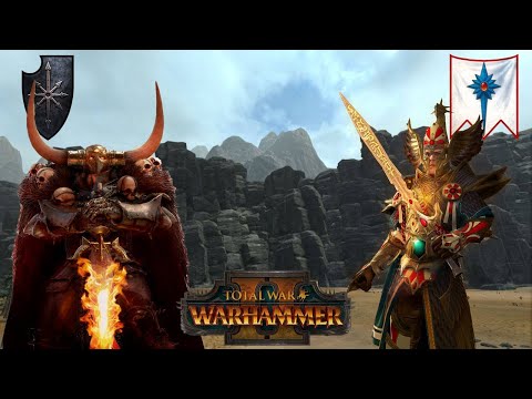 The Everchosen vs The Defender of Ulthuan | Chaos vs High Elves | Total War Warhammer 2