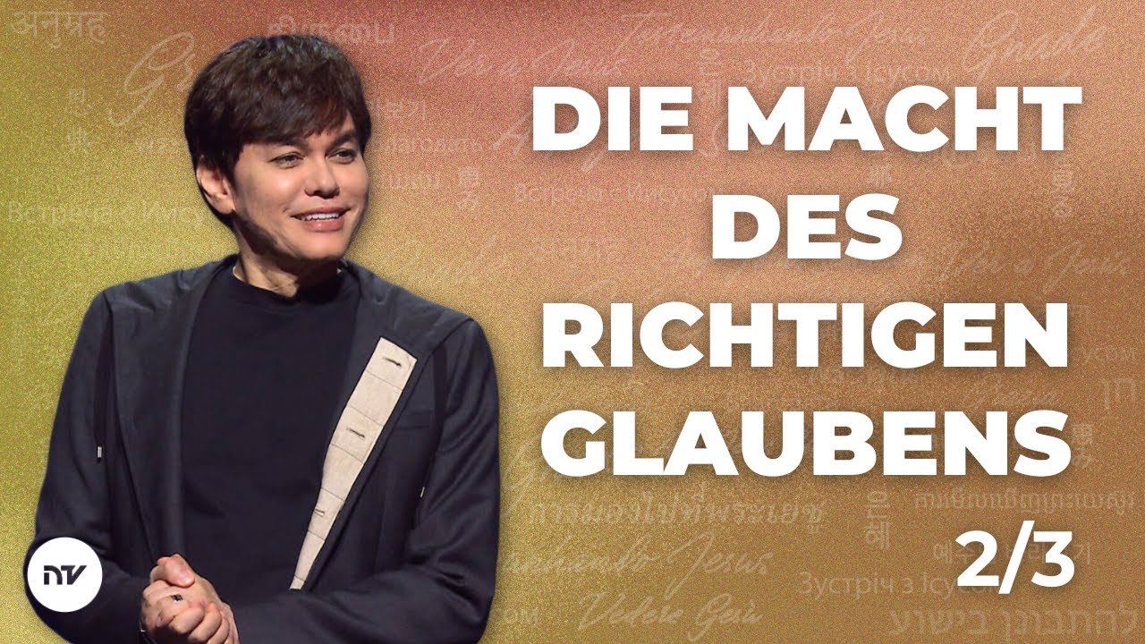 maxresdefault image Die Macht des richtigen Glaubens 2/3 I Joseph Prince I New Creation TV Deutsch