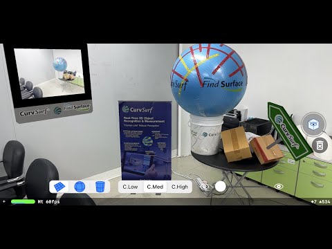 FindSurface-SceneKit-ARDemo-iOS LiDAR