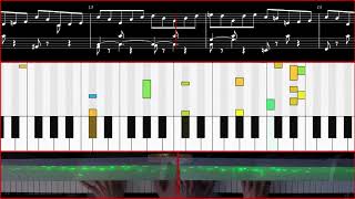 [Stage LAM 2018] Comparaison des fichiers MIDI sur piano (After Bach: Rondo, B. Mehldau)
