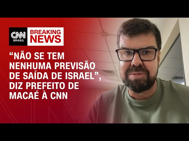 Conflito Israel x Irã: “Fui conduzido seis vezes para bunker”, diz prefeito de Macaé | CNN 360º