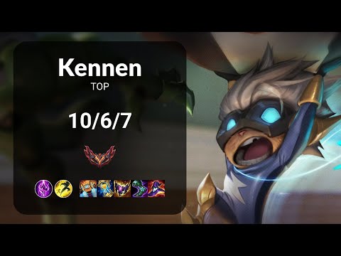 Kennen vs Camille TOP - KR GRANDMASTER Patch 14.20