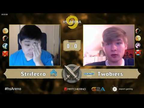 Hearthstone Strifecro Vs Twobiers Epic invitational