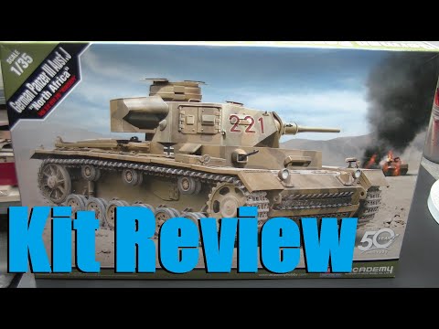 Kit review: Academy Panzer III Ausf. J in 1/35 scale