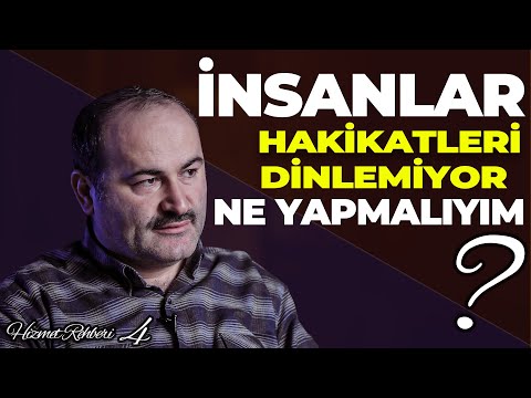 İnsanlar Dinlemediği Zaman Peygamberimiz (asm) Ne Yapardı? [Hizmet Rehberi 4] | Said Şaşmaz