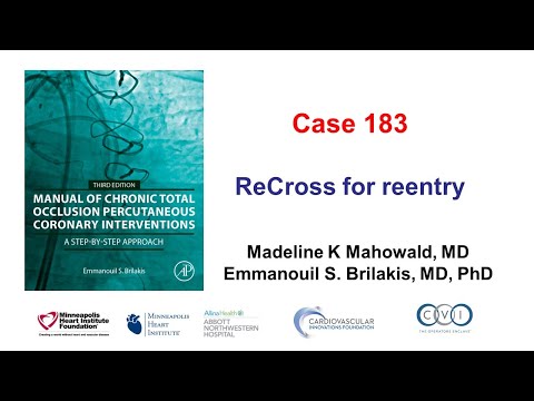 Case 183: Manual of CTO PCI - ReCross for reentry