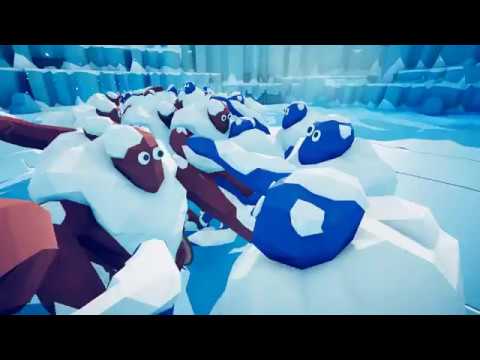 Ice giant army vs Ice giant army TABS Dynasty Update