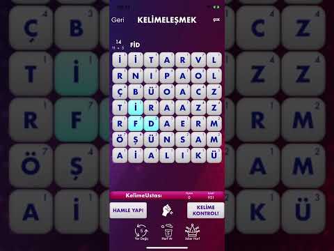 Kelimeleşmek Kelime Oyunu Video