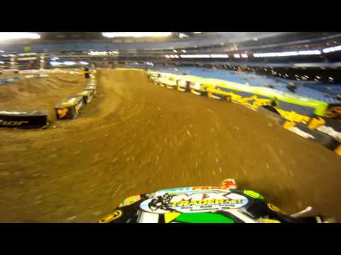GoPro HD: AJ Catanzaro Practice - Toronto Monster Energy Supercross 2011