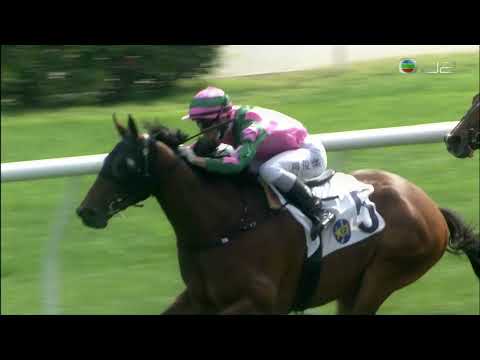 2021/22 (262) - August Moon (月球) - 周俊樂 (排好位閘前重飛早段守好位跑直路一攻而破贏得輕鬆)