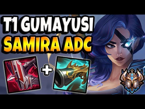 T1 Gumayusi SAMIRA vs SENNA [ ADC ] Patch 11.8 Korea Challenger ✅