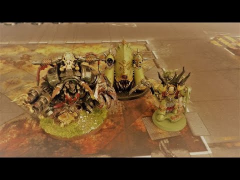 Warhammer 40k - 9.Edition - Battlereport 388 - Orks vs. Deathguard (DE)