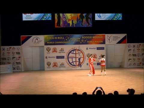 Anna MIADZIELEC und Jacek TARCZYLO World Championship Moskau 27.10.2012 Rock´n´Roll Finale