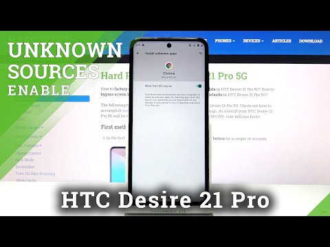 How to Allow Unknown Sources on HTC Desire 21 Pro – Install Apps From Unknown Sources