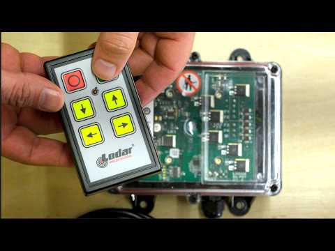 How to pair a Lodar standard transmitter to a receiver – video thumbnail