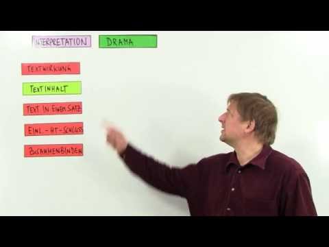 Interpretation - Drama | Deutsch | Aufsatz