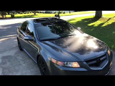 2008 Acura TL On Lowering Springs