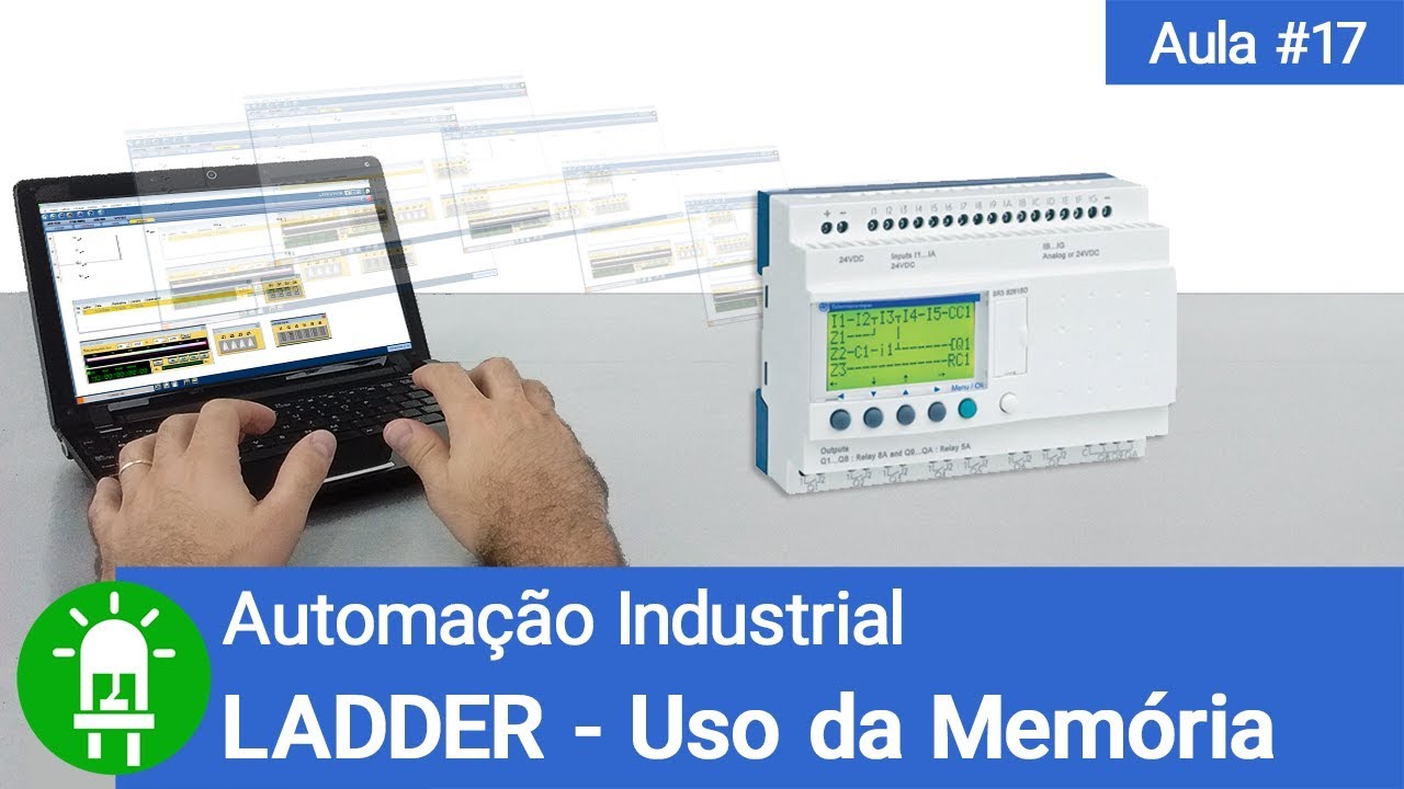 Como Usar a Memória do CLP no LADDER ? - Aula #17