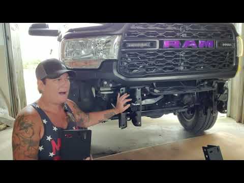 Westin Automotive HDX 2019/2020 Ram 2500 bumper install