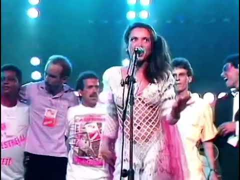 anunciação da vitória de Tetê Espindola - festival dos festivais (1985) parte 5