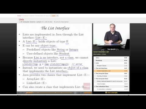 AP Computer Science: Lists