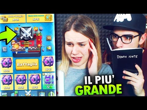 il CHEST OPENING GRATIS più GRANDE del MIO CANALE !!! no gemming Clash Royale
