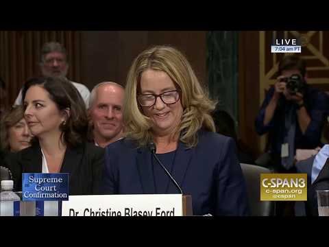 LIVE: Professor Christine Blasey Ford & Supreme Court nominee Judge Brett Kavanaugh testify (Day 1)