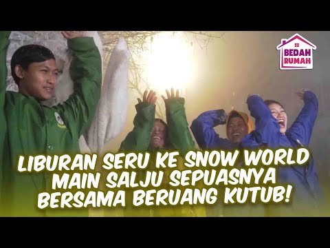 ASIKNYA BERMAIN SALJU!!! MAIN SALJU SEPUASNYA BERSAMA BERUANG KUTUB!! | BEDAH RUMAH EPS 107 (4/5)
