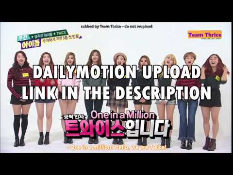 [ENG-SUB] 151209 MBC Weekly Idol - TWICE Full Cut