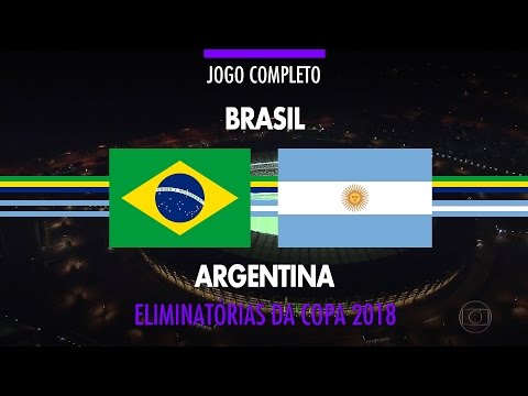 Full Match - Brazil vs Argentina - 2018 Fifa World Cup Qualifiers - 11/10/2016
