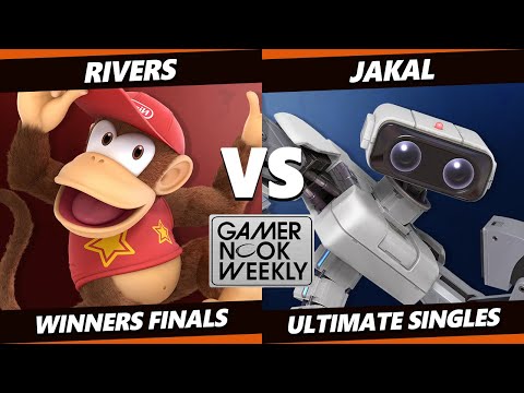 GNW 6 Winners Finals - Rivers (Diddy Kong) Vs. Jakal (ROB, Wolf) Smash Ultimate - SSBU