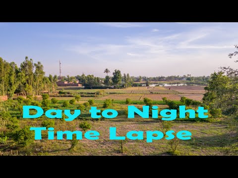 AMAZING DAY TO NIGHT Time lapse | Sunset  | 4K