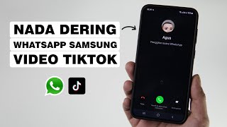 Download lagu Cara Ganti Nada Dering Telepon Whatsapp Dengan Lagu Tiktok Di HP Samsung mp3