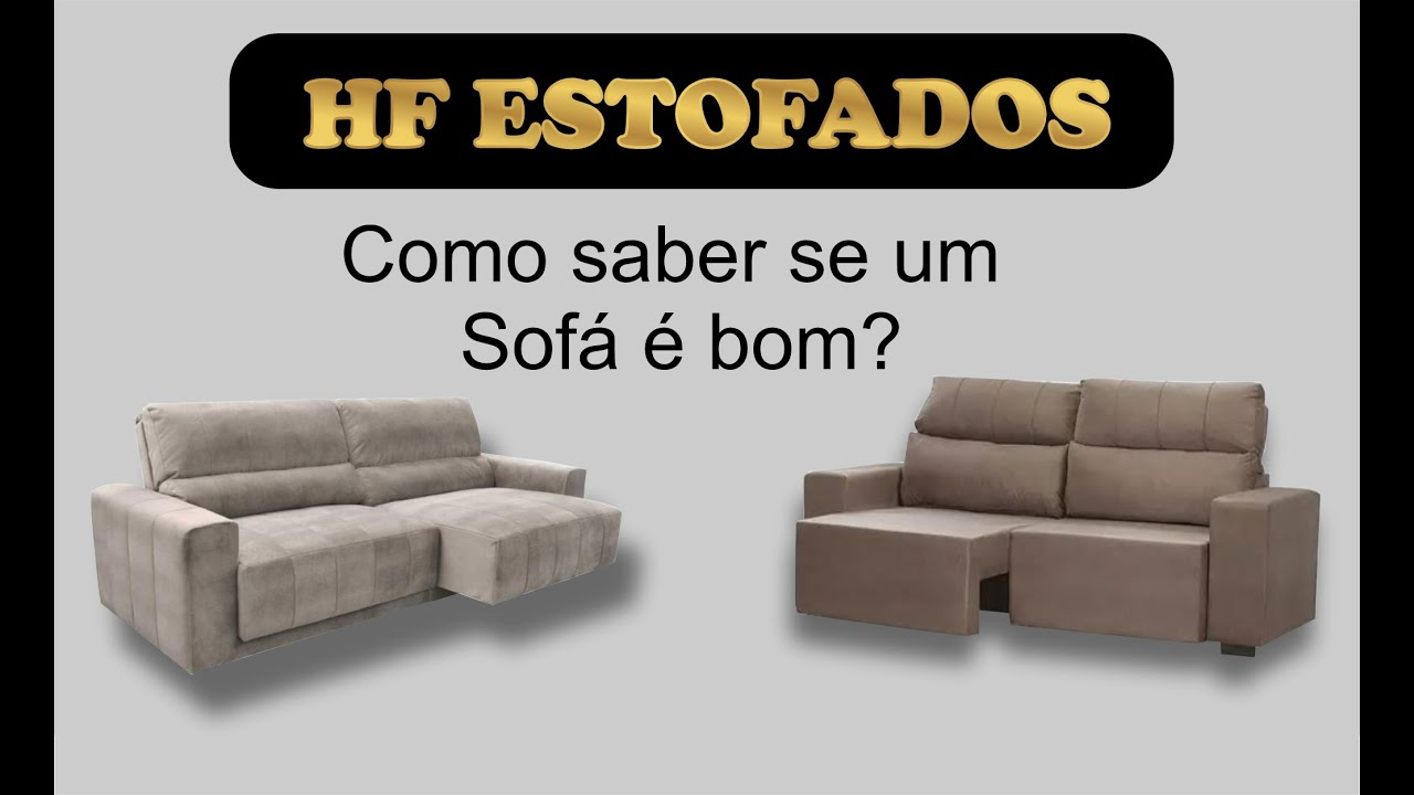 Não compre sofá sem ver esse vídeo antes! | Como saber se um sofá é bom e vale a pena comprar?