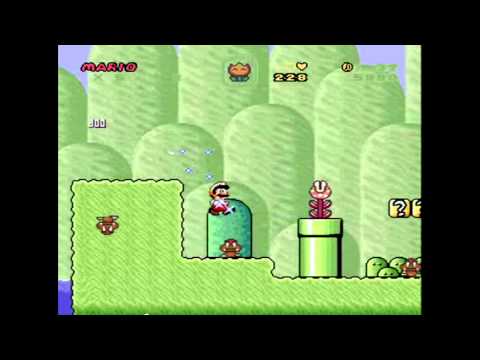 SMWCentral's Greatest Hits - Mushroom Kingdom Meltdown 1 Revamped - Grassland 2