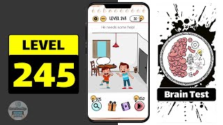 Brain Test Level 245 Walkthrough
