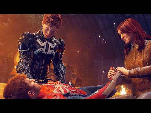 Peter Parker Death Scene in Marvel’s Spider-Man 2  [4K]