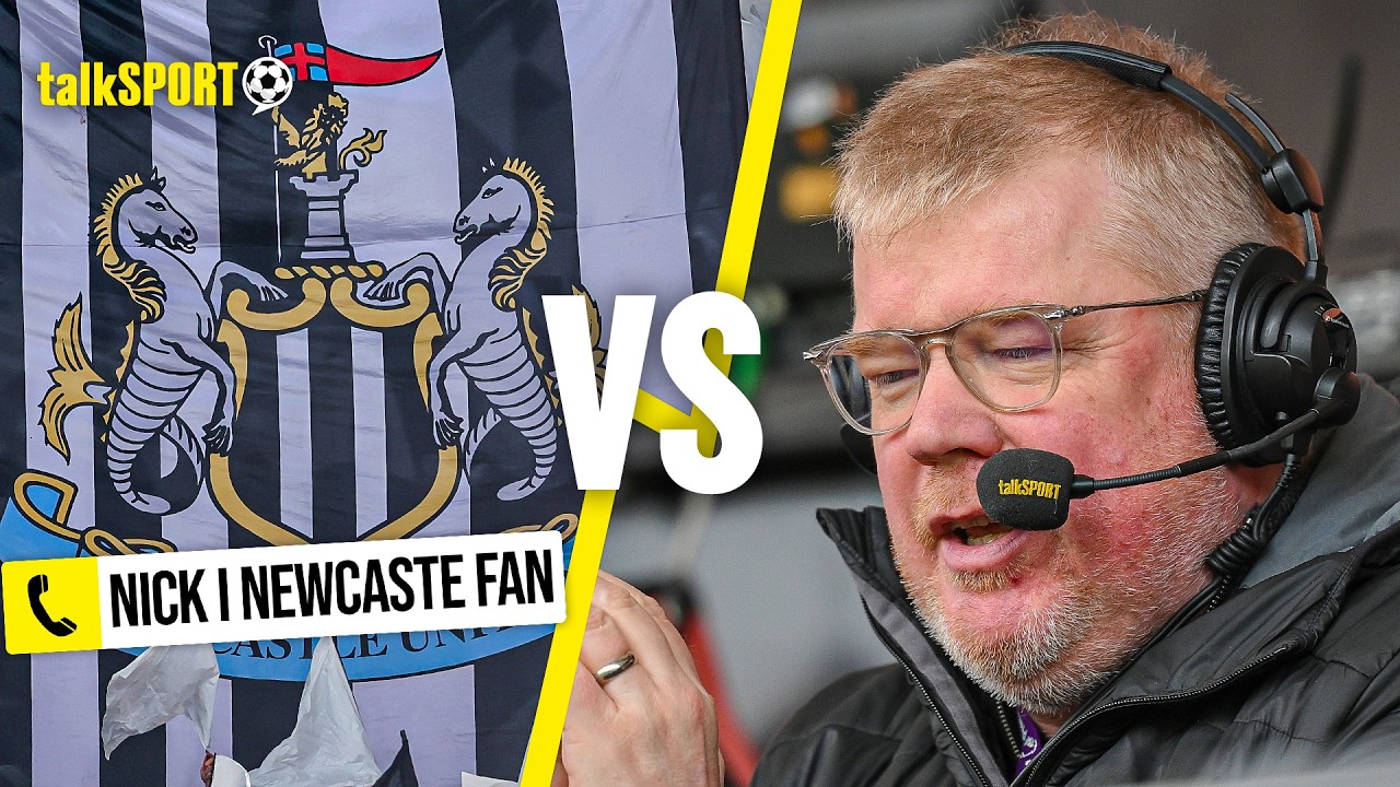 "BONKERS!" Newcastle fan CALLS OUT Adrian Durham for BOLD Claim after Barcelona BATTERING!