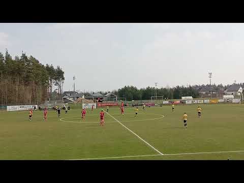 Pierwsza połowa meczu RWS Investment Group 4 ligi Wikęd Luzino - WKS GRYF Wejherowo 5:0(3:0)